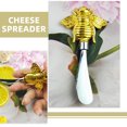 thumbnail image 2 of Masteelf Stainless Steel Cheese Spreader with Bee Design for Eating Use Multi Color Perfect for Parties 6 Inch, 2 of 8