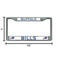 thumbnail image 3 of Marco de placa de matrícula estándar de cromo Rico Industries NFL Buffalo Bills 6 x 12.25 pulgadas, 3 of 3
