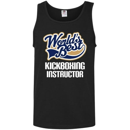 World's Best Kickboxing Instructor Men's Tank Top (Best Of The Best Kickboxing)