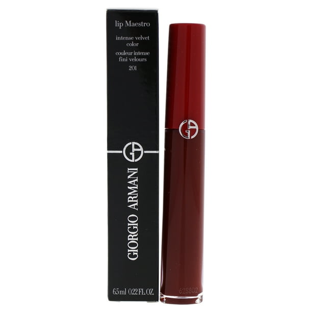 Brillo de labios Giorgio Armani Giorgio Armani Lip Maestro Intense Velvet Color - 201 Dark Velvet Brillo de labios Dama 0.22oz
