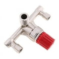 thumbnail image 5 of Ruibeauty Double Outlet Tube Air Compressor Switch Pressure Regulator Valve Fitting Part, 5 of 7