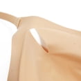 thumbnail image 4 of WDDDD Women's Triangle Bralette Full Coverage Front Close Deep V Seamless Wireless Adjustable Bra Beige M, 4 of 6