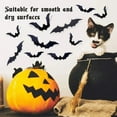 thumbnail image 4 of 55 PCS 3D Bat Wall Decals, Removable Black Halloween Decorations for Home, Party, Office, Easy to Stick and Peel, 4 Sizes Included, 4 of 4