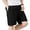 Black, variant on Mens Shorts Workout Athletic Shorts with Pockets Gym Shorts Quick Dry Activewear Quick Dry Athletic Workout Gym Shorts Mens Gym Shorts with Pockets