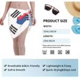 thumbnail image 5 of Women'S Beach Cover Up Short Sarong Dress Korean Flag Wrap Chiffon Shawl, 5 of 7