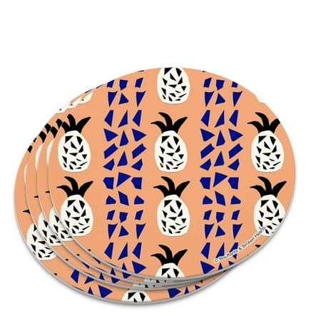 

Pineapple Collage Novelty Coaster Set