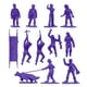 thumbnail image 4 of Figuras BMC de Plastic Army para mujer, 36 unidades, color morado, 4 of 9