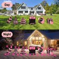 thumbnail image 4 of ComboJoy Carteles de Jardín Feliz Cumpleaños Rosa con 6 piezas y Luces LED, 4 of 8