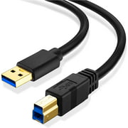 USB 3.0 Printer Cable 40Ft, Tanbin USB 3.0 Cable USB A Male to B Male Printer Scanner Cable Cord for HP, Canon,