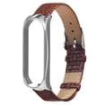 thumbnail image 2 of Leutsin For Mi Band 6/6 NFC Buckle Metal Shell Woven Pattern Belt Replacement Wristband, 2 of 5