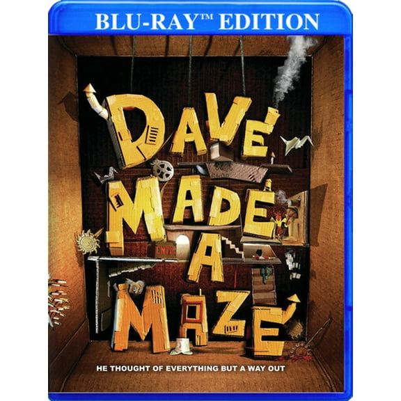 Dave Made A Maze (Blu-ray), Gravitas Ventures, Comedy