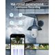 thumbnail image 4 of Cámara de seguridad LaView 4MP Bulb 2K 360° inalámbrica Outdoor Alexa, 4 of 5