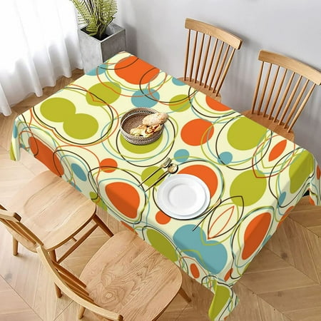 

ISee-77 Zeraoke Pink Candy Tablecloth for Rectangle Tables 60x90 Inch Washable Wrinkle Free Coffee Table Covers Soft Reusable Farmhouse Kitchen Table Cloth for Dining Room Party Home De