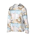 thumbnail image 2 of Fotbe Cute Animals Men's Women's UPF 50+ Sun Protection Jacket Hooded Cooling Shirt with Pockets Hiking Outdoor Performance-Small, 2 of 9