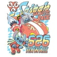 thumbnail image 2 of Girls Lilo & Stitch Hawaiian Galactic Race T Shirt, 2 of 4