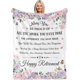 thumbnail image 1 of LHSHID Happy Retirement Gifts for Women Blanket Flannel Soft and Comfortable Anti static Bed Sofa Blanket 60x80in, 1 of 6