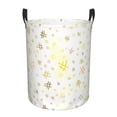 thumbnail image 2 of YFYANG Waterproof Laundry Hamper, Yellow Line Graffiti Laundry Basket Oxford Fabric with Handle Foldable, S, 2 of 8