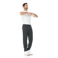 thumbnail image 4 of Yacht & Smith 3 Pack of Mens Jogger Bulk Sweatpants, Charcoal Gray, Comfy Lounge Joggers for Men Size (Small), 4 of 7