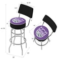 thumbnail image 3 of Trademark Gameroom Sacramento Kings Logo Bar Stool with Back Rest, 3 of 5