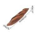 thumbnail image 3 of EGNMCR Home Decor, Room Decor, Wall Decor Simulation Bread Model Fake Shooting Prop Uncompressed Squeezable Slow Window Display Food Decoration Bread Squeeze Toy, 3 of 5
