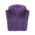 thumbnail image 5 of AUNVITO Women's Fluffy Faux Jacket Long Sleeve Open Front Cardigan Casual Parka Coat, 5 of 5