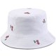 thumbnail image 3 of XYIYI Lindo sombrero de cubo para playa, sombreros de pescador para mujer, reversible de doble cara, 3 of 5