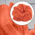 thumbnail image 4 of Hilo grueso y voluminoso de 2 cm, hilo de lana gigante suave, hilo para tejer a mano. Naranja Rojo, 4 of 6