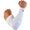 White, variant on McDavid Arm HEX Tech Padded Spandex Shooter Sleeve White, Small/Medium