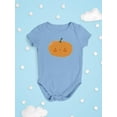 thumbnail image 3 of Funny Cute Big Pumpkin Bodysuit Infant -Image by Shutterstock,  6 Months, 3 of 4