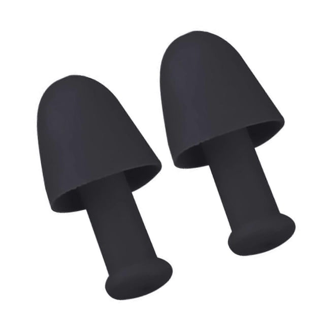 1Pair Noises reduction Waterproofs Soft Earplugs Reusable Silicone Sounds block Earplugs Sleep Ear Plugs Enduring Yellow