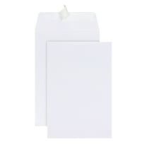 Office Depot Large Format Open-End White Envelopes, 6 1/2in. x 9 1/2in., Box Of 500, 77625