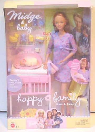 Barbie Happy Family Pregnant Midge 