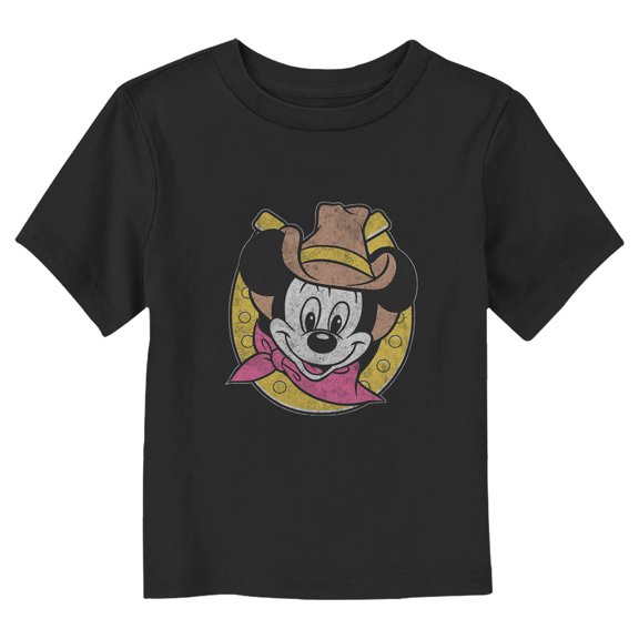 Mickey & Friends Horseshoe Portrait Graphic T-Shirt