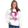 thumbnail image 3 of French Betty Boop Kiss J'Adore You Women Plus Size Sweatshirt Brisco Brands 5X, 3 of 6