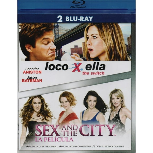 Combo 2 Peliculas Blu-ray VIDEOMAX Loco X Por Ella + Sex And The City