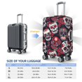 thumbnail image 2 of Travel Luggage Cover Protector - Skull Rose Flowers Anti-Scratch Suitcase Covers Fits 18-32 Inch Luggage, 2 of 5