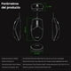 thumbnail image 3 of Mouse Gaming Philips Negro con Iluminación RGB y 6 Botones Programables, 3 of 7