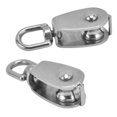thumbnail image 4 of Pulley Hoist, M15/M20/M25/M32/M50 304 Stainless Steel Pulleys For Rope Robust Lifting Pulley with 360-Degree Rotation High Load Capacity Pulley For Industrial and Household Use, 4 of 7