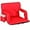 Red, variant on BuySphere 20.5"/24.5" Wide Stadium Seat Chair Bleacher Seats Padded with Back Support, Cushion, Arms, Pockets, Anchor Straps, Portable Folding Seat with Shoulder Straps