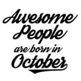 thumbnail image 2 of CafePress - Awesome People Are Born In October Mugs - 11 oz Ceramic Mug - Novelty Coffee Tea Cup, 2 of 4