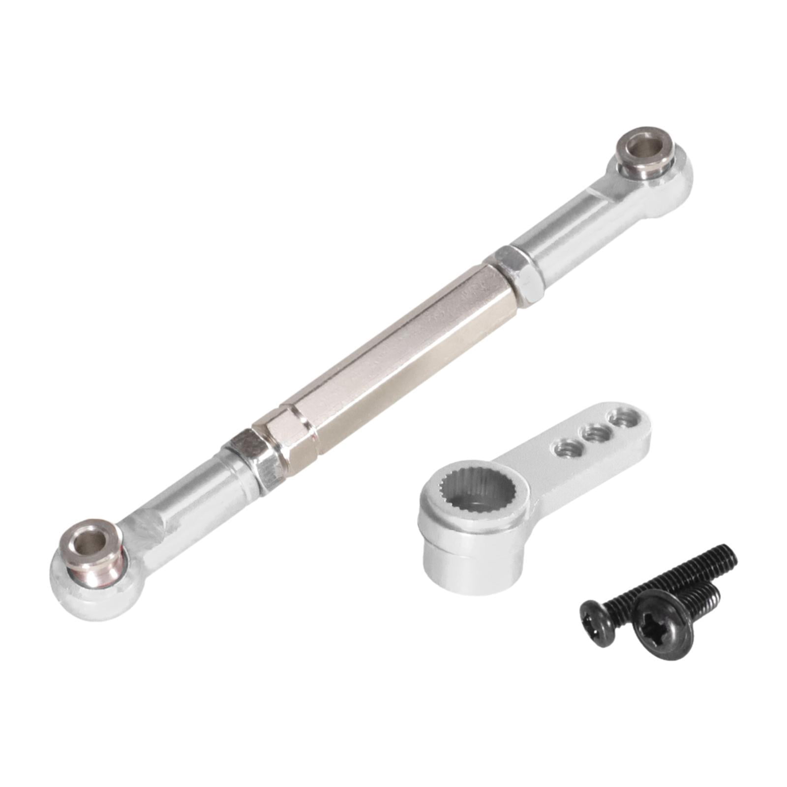 Conjunto De Varillas De Dirección De Coche RC, Brazo De Varilla Servo De Metal Multiusos, Fácil