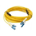 thumbnail image 2 of AddOn - Patch cable - CS/UPC single-mode (M) to CS/UPC single-mode (M) - 15 m - fiber optic - quadplex - 9 / 125 micron - OS2 - outdoor, riser - yellow, 2 of 8