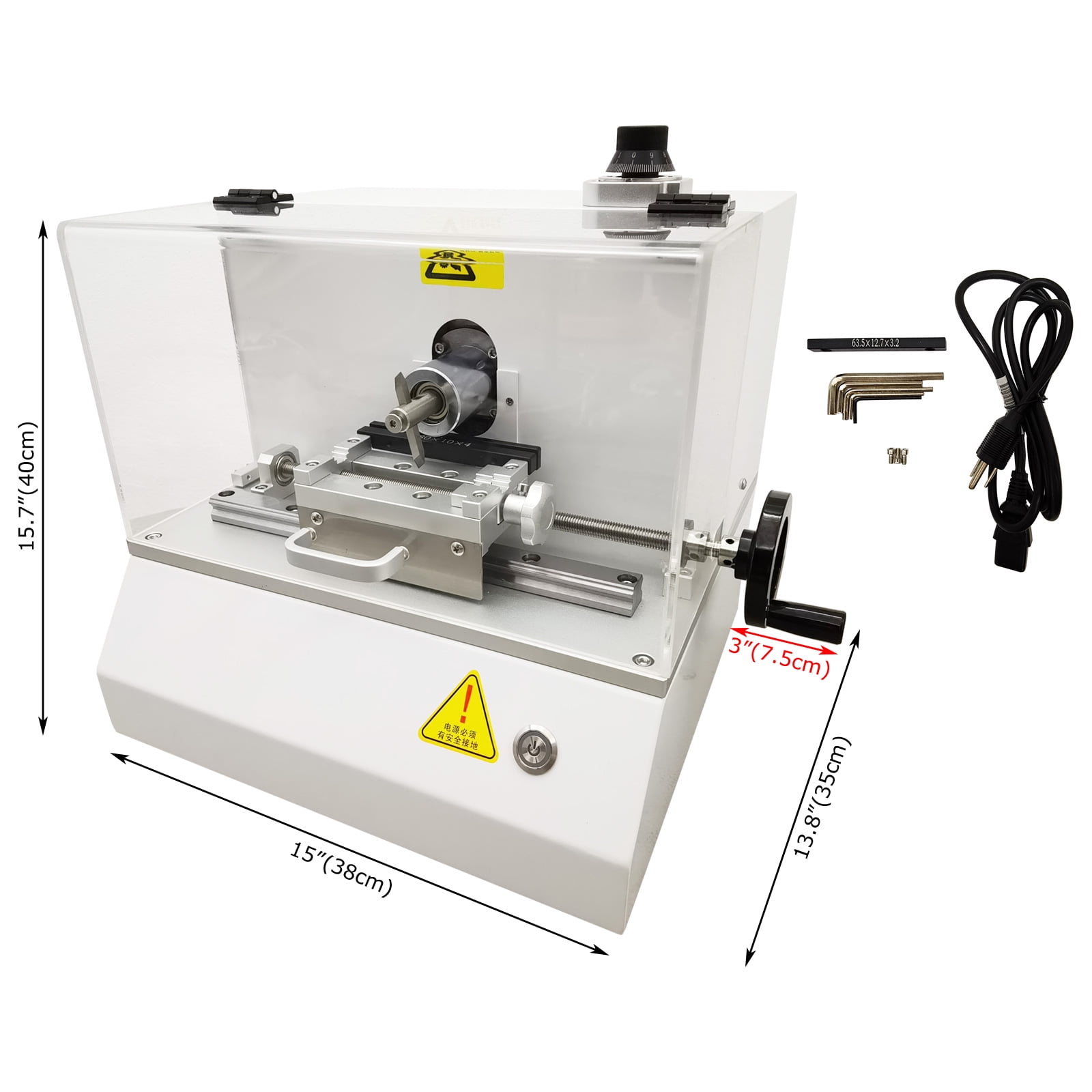 Sample Making Machine 110V Electric Plastic Rubber Notch Sampling Machine