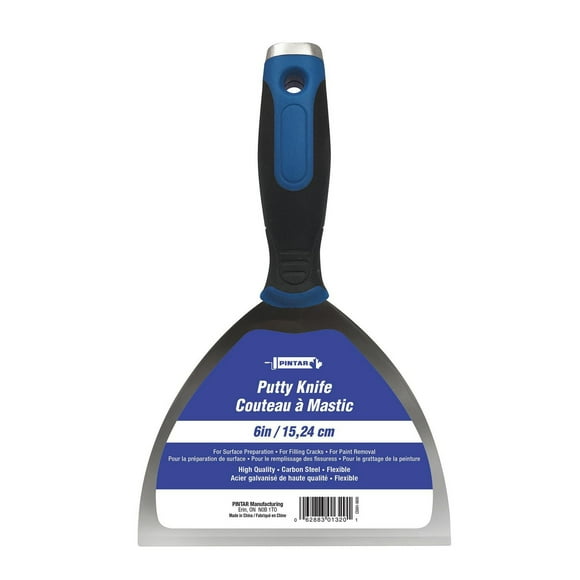 15,24cm Couteau á Mastic Flexible, acier galvanisé