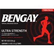 Bengay Ultra Strength Pain-Relieving Cream 4 oz. 2 Pk.
