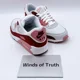 thumbnail image 5 of Nike Air Max 90 SE HM9451-600 Dark Team Red Platinum Tint Women's Shoes US5-14, 5 of 6