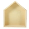 thumbnail image 4 of MOVTOTOP 1Piece Rustic Style Floating Cabinet Wooden Wall Holder For Living Areas, 4 of 7