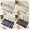 thumbnail image 2 of Alfombra de Baño Gruesa y Afelpada Gris Verde Azul 40*60, 50*80cm Línea Decoración UHUSE alfombras de baño, 2 of 4