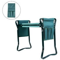 LAMIRO Garden Kneeling Stool Side Toolkit,Large Tool Pocket for Gardening Lovers