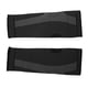 thumbnail image 1 of 1 par de rodilleras deportivas de punto extendido, protector de presión, transpirable, patrón de 2 corrugaciones, color negro, L 46 cm, 1 of 15